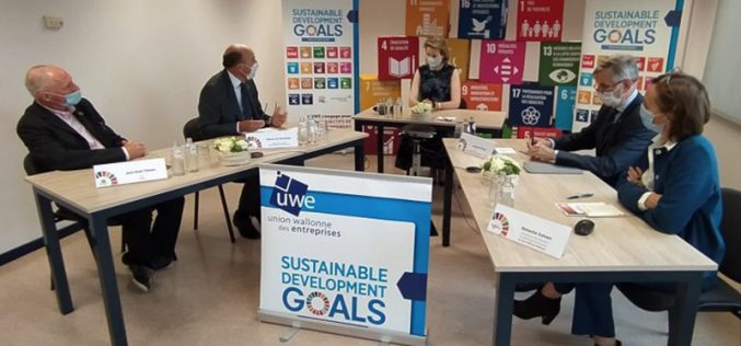 Table ronde en présence de Sa Majesté la Reine consacrée aux 17 Objectifs de Développement Durable (SDGs) pour les entreprises wallonnes