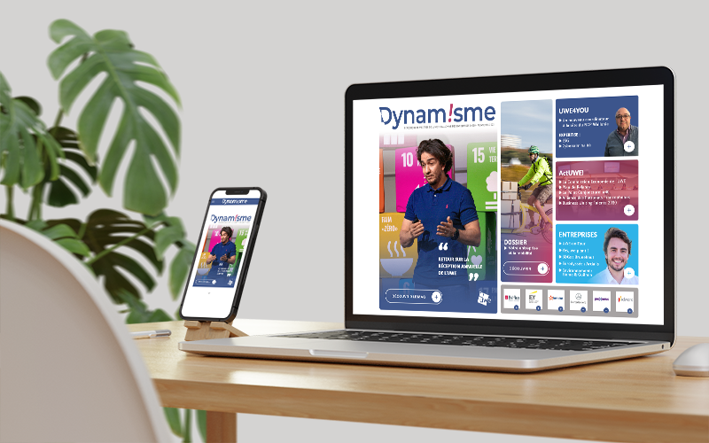 Dynam!sme 2.0 : le « E-Mag » de l’UWE ! Découvrez la nouvelle version de Dynam!sme, 100% numérique et enrichie de contenus multimédia inspirants !